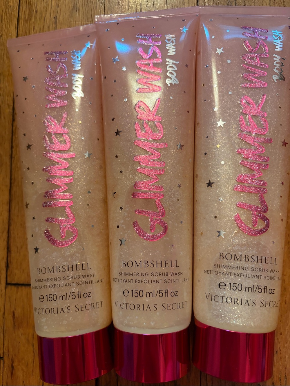 Victoria’s Secret glimmer body wash bombshell